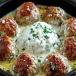 Herbed Meatball with Creamy Sauce First Image