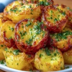 Golden Herb Roasted Potatoes First Image