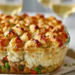 Turkey Pot Pie with Stuffing Crust First Image