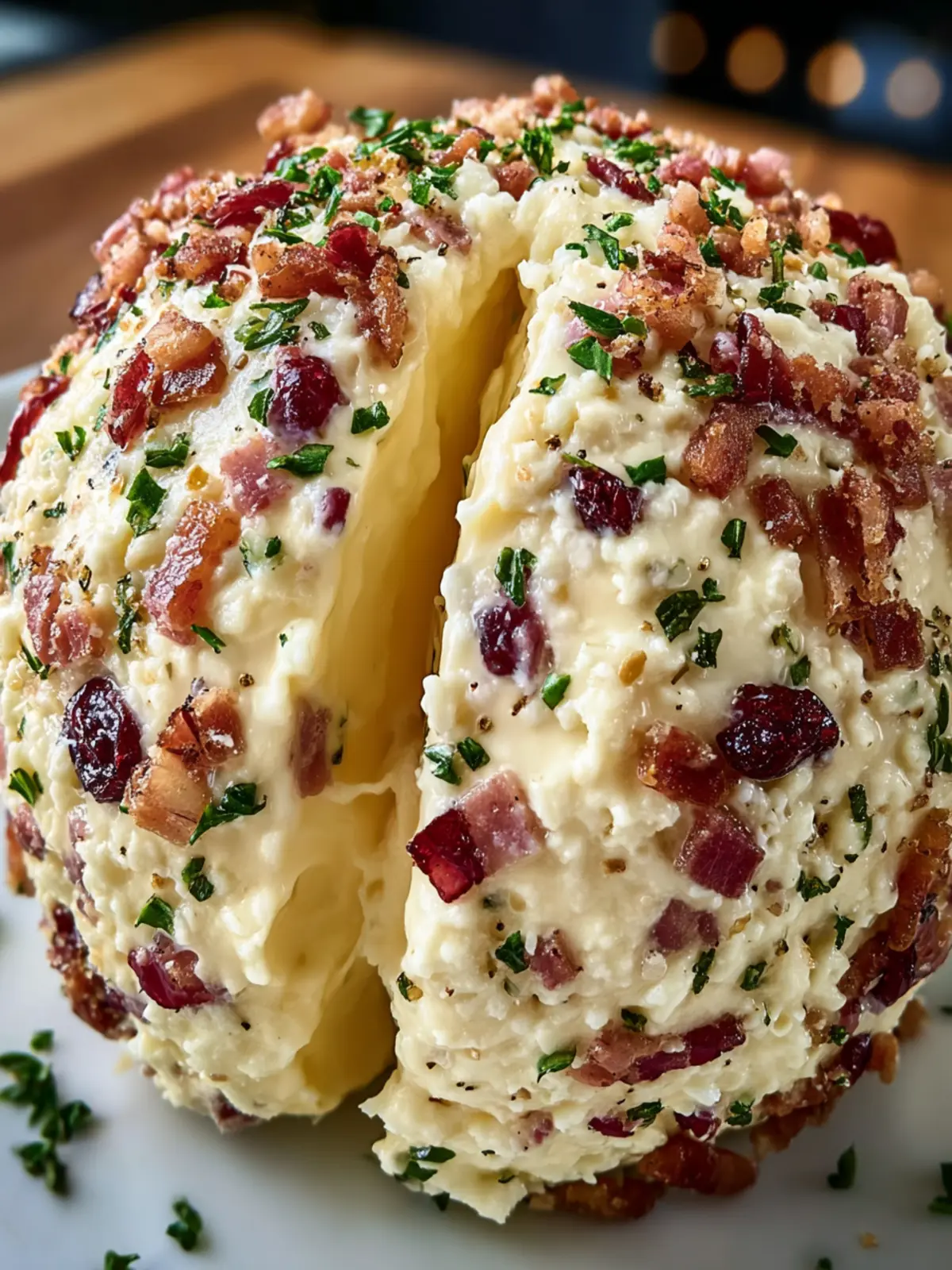 15-Minute Christmas Cheeseball That Steals the Show First Image