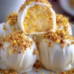 White Chocolate Mango Truffles First Image