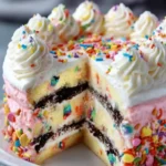 Rainbow Sprinkles Layer Cake First Image