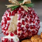 Festive Pomegranate Cheese Ball Recipe First Image