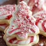 Festive Peppermint Christmas Cookies First Image