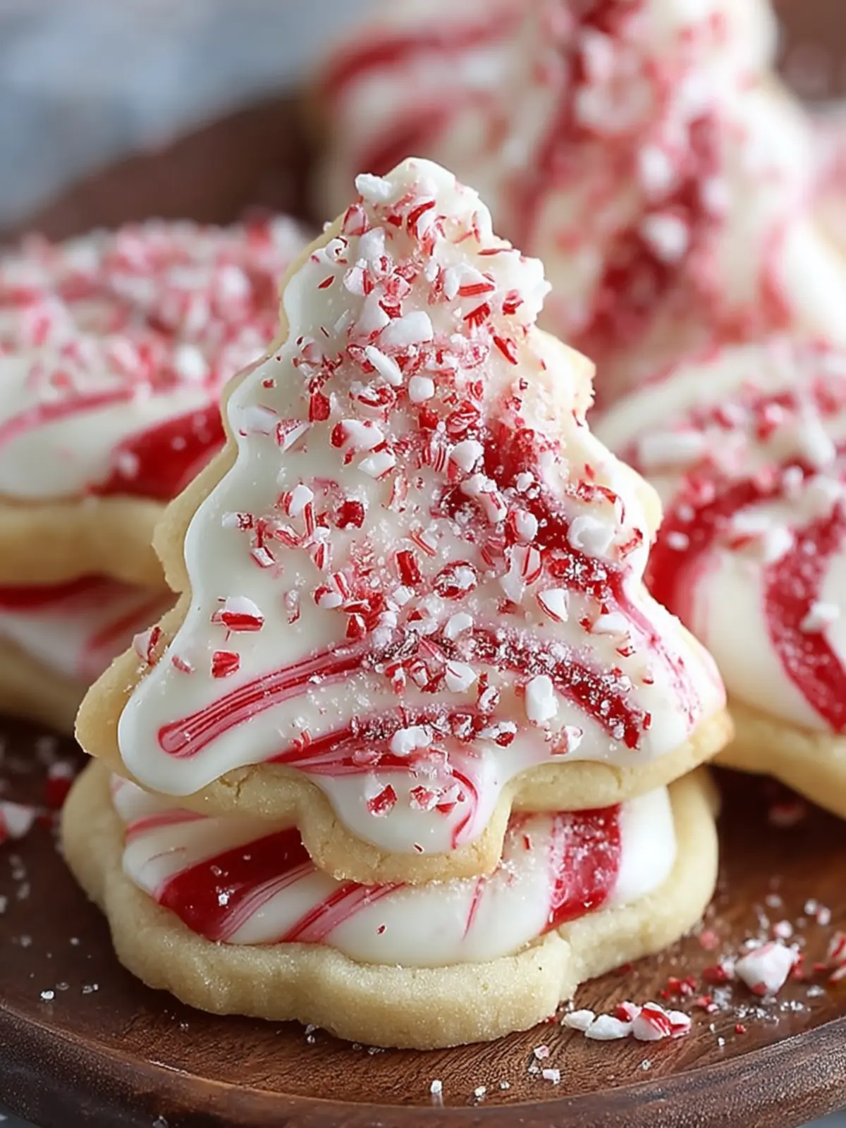 Festive Peppermint Christmas Cookies First Image
