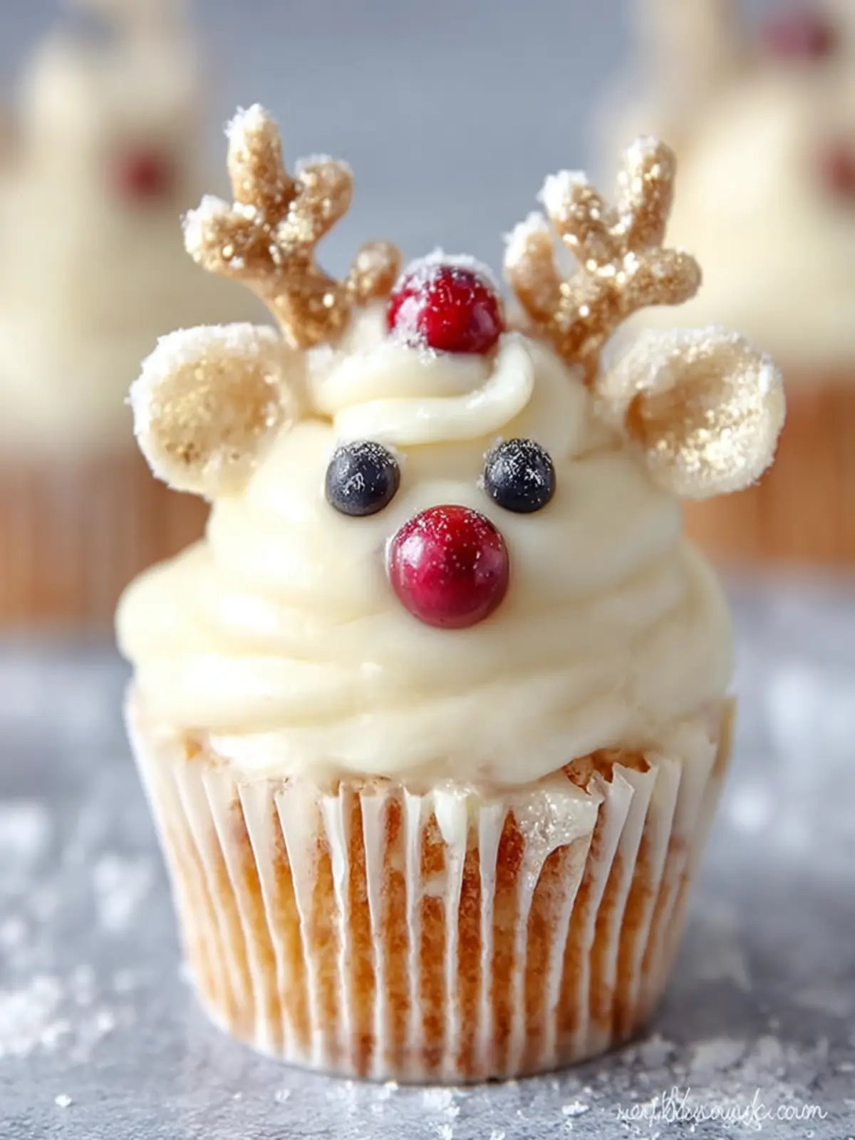 Festive Reindeer Cupcake Treat First Image