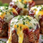 Cheesy Stuffed Meatloaf Minis First Image