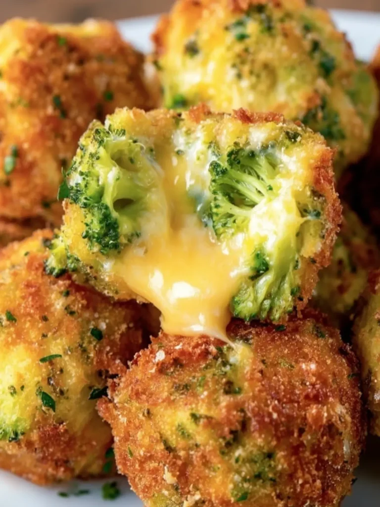 Cheesy Broccoli Stuffed Bites First Image