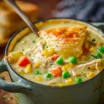 Homemade Chicken Pot Pie Soup First Image