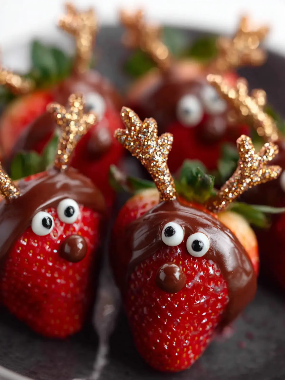 Easy Festive Reindeer Strawberries First Image