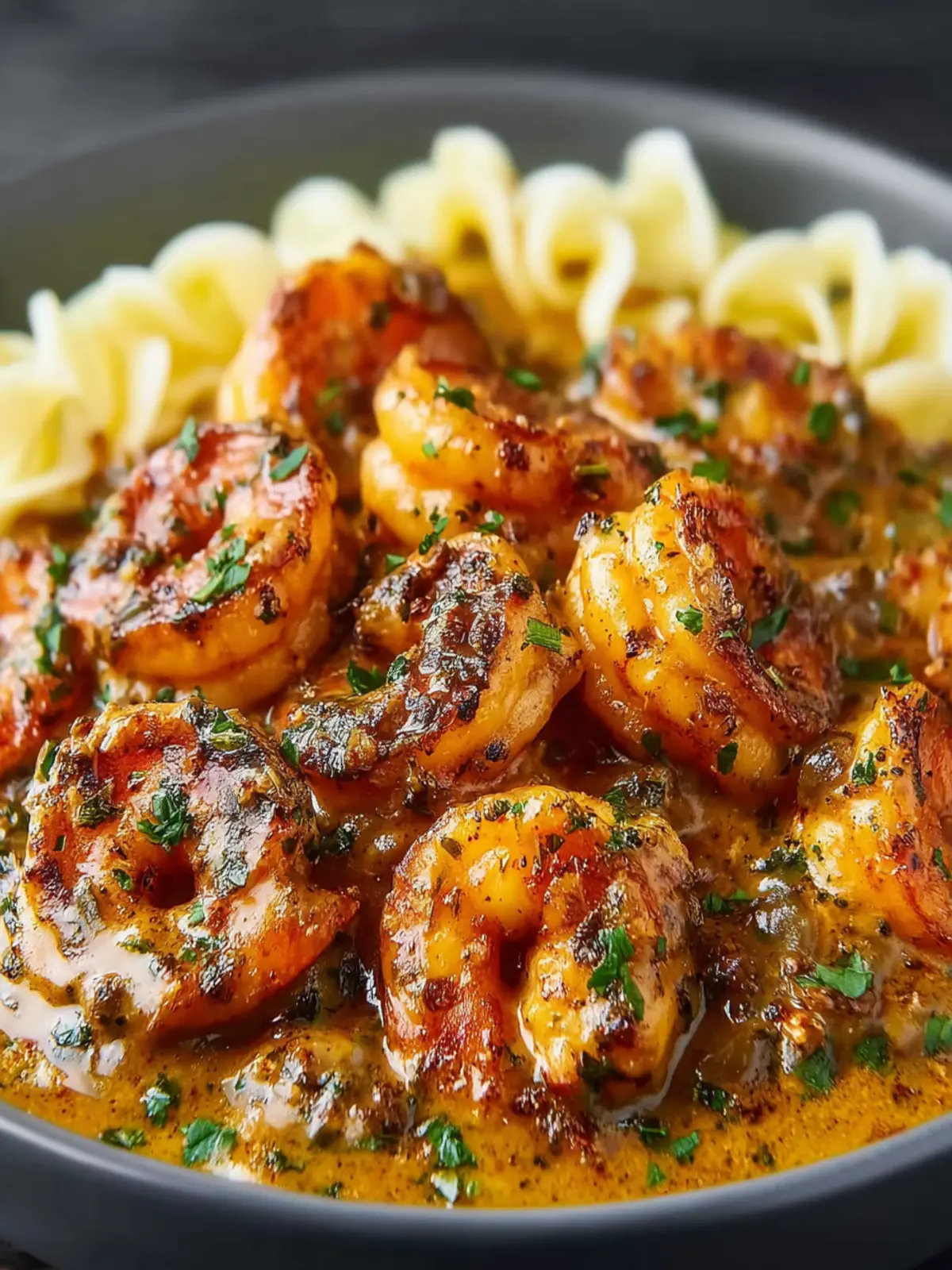 Blackened Shrimp Stroganoff First Image