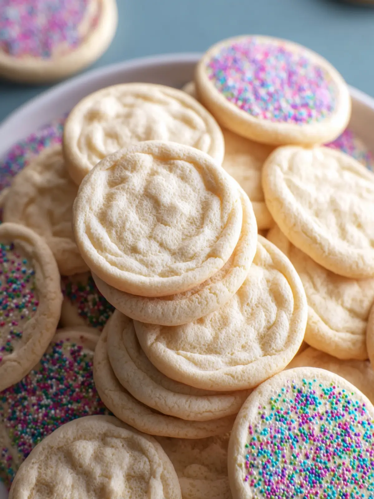 Soft and Chewy Sugar Cookies First Image