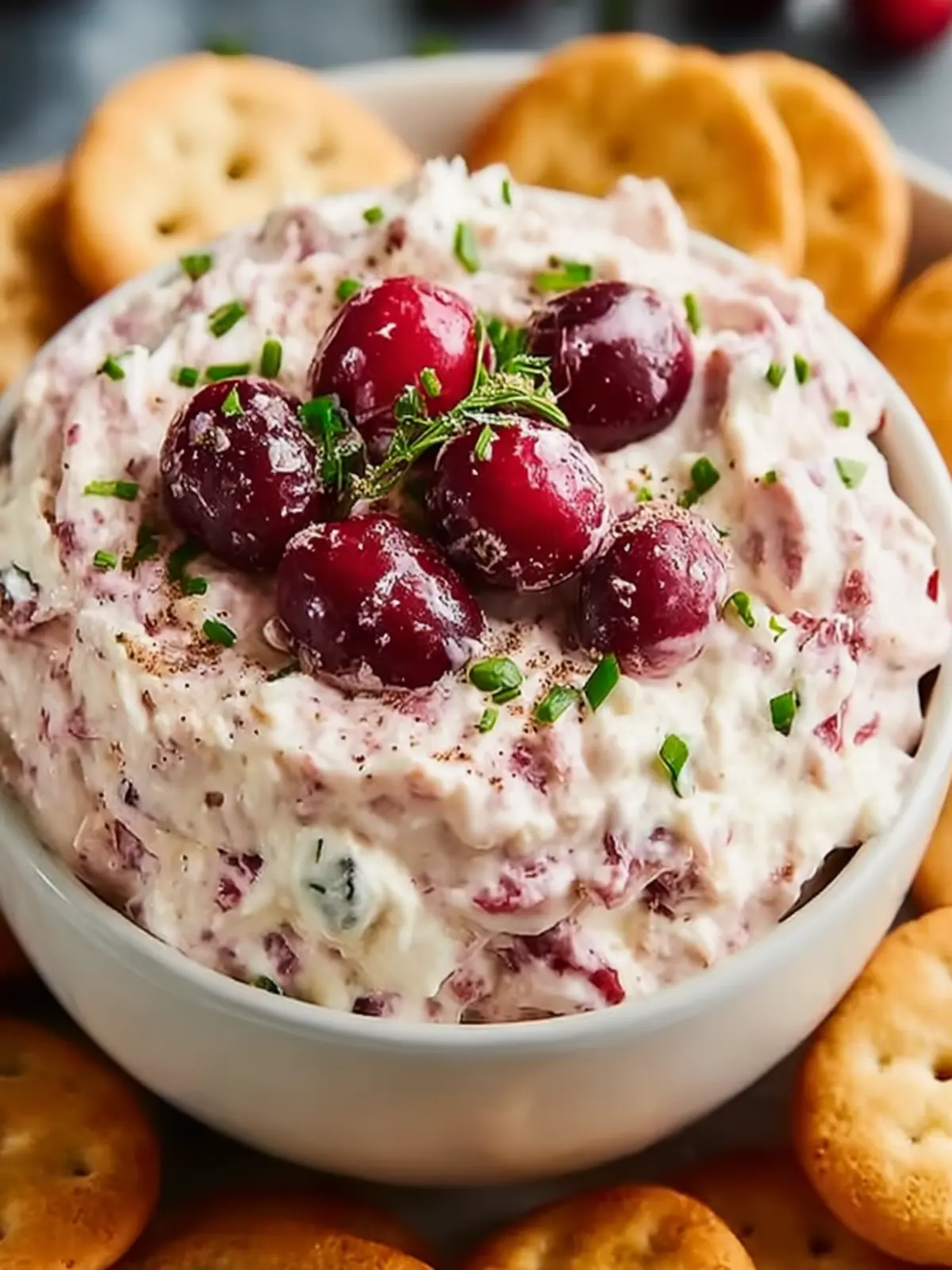 Cranberry Jalapeño Cream Cheese Dip First Image