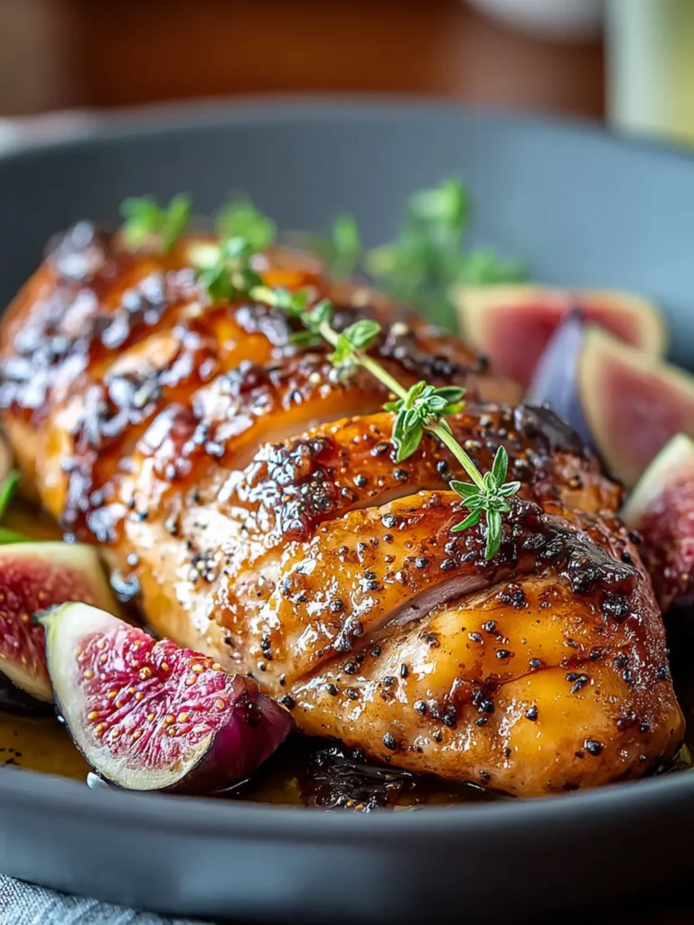 Mastering Balsamic Fig Glazed Chicken – A Flavorful Delight First Image