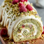 Irresistible Pistachio Roll Cake Recipe to Delight You First Image