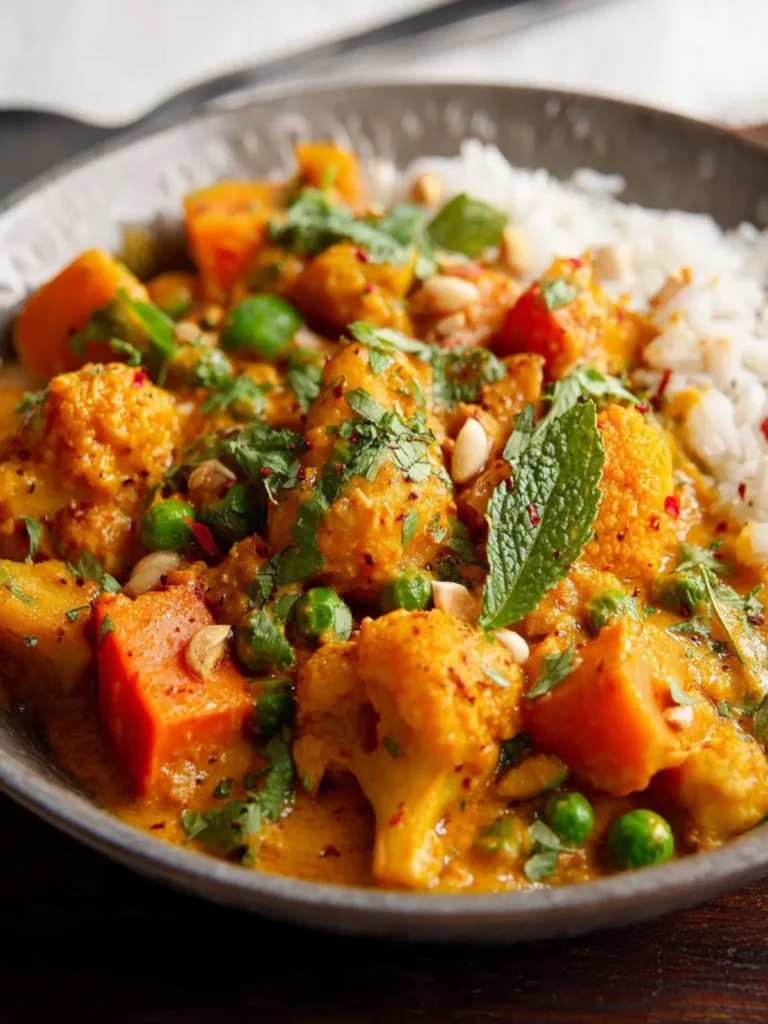 Vegan Vegetable Korma First Image