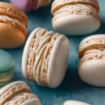 French Macarons with Vanilla Buttercream Filling First Image