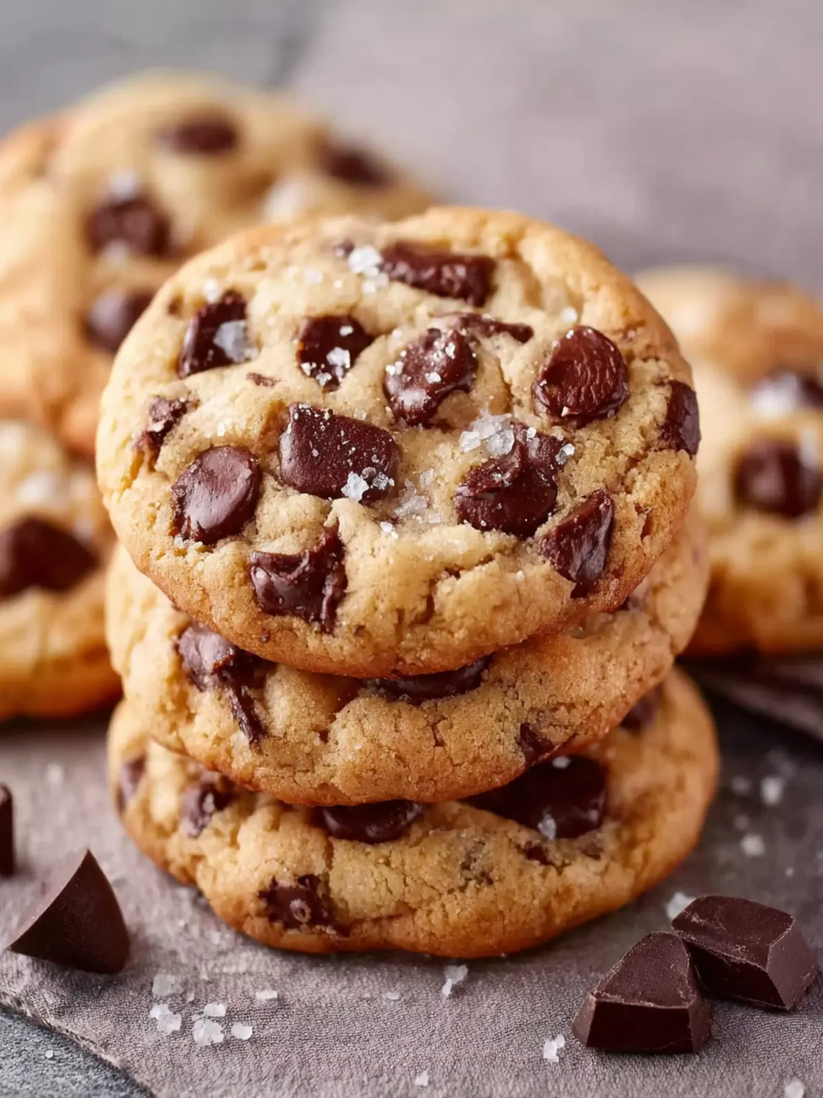 The Best Chewy Chocolate Chip Cookies First Image