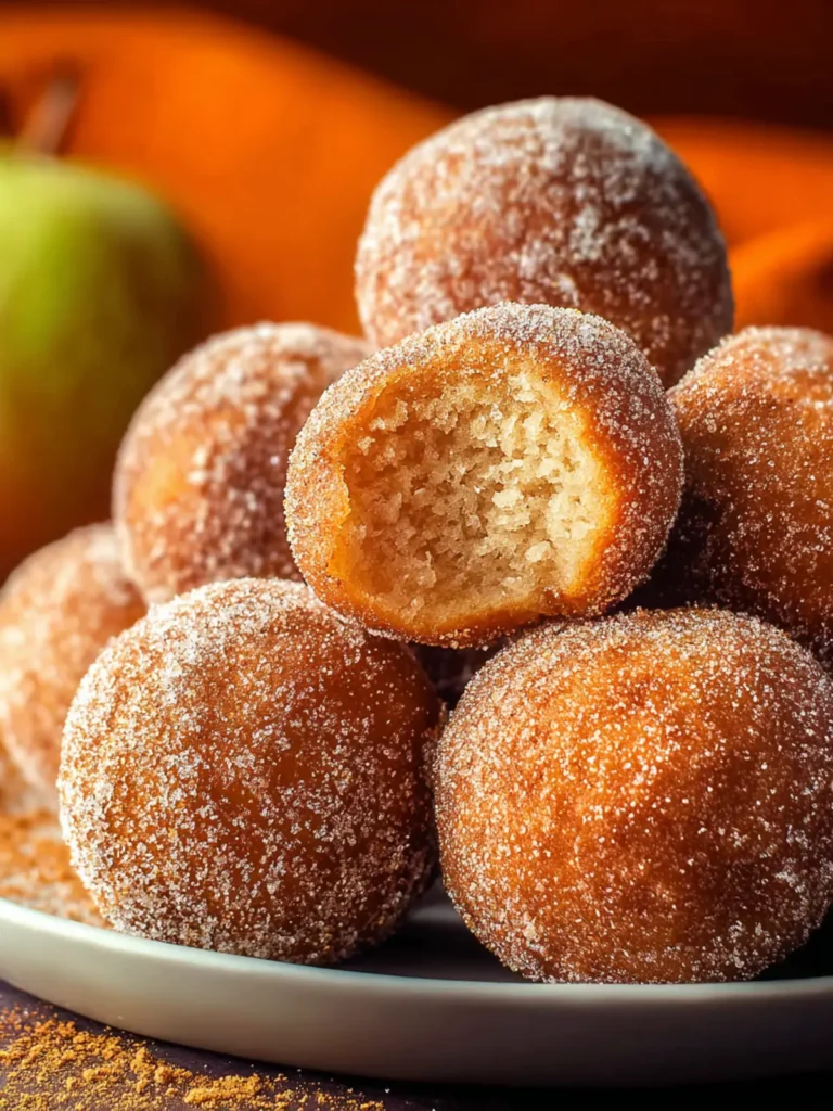 Irresistible Apple Cider Doughnut Holes: Fall’s Best Treats First Image