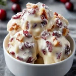 White Chocolate Cranberry Pecan Clusters: A No-Bake Holiday Candy Everyone Loves First Image