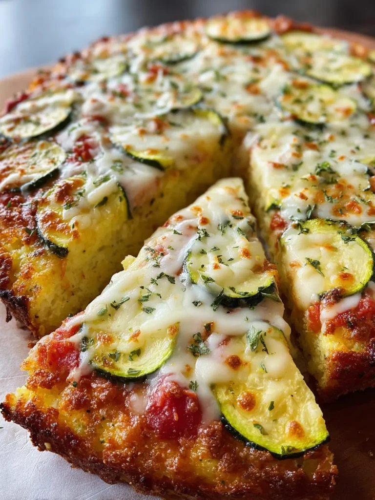 keto zucchini pizza crust: 7 reasons to love this recipe First Image