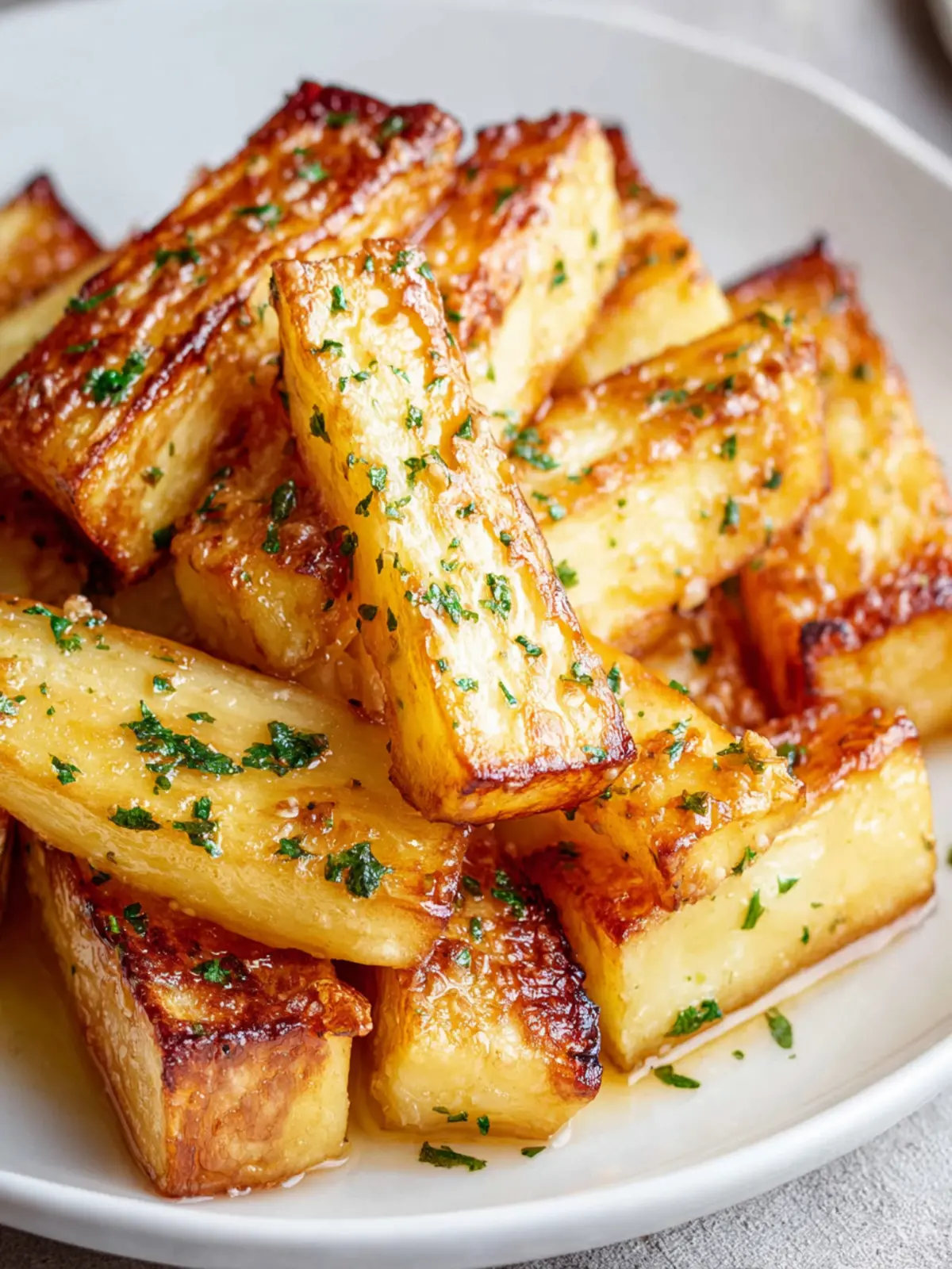 Air Fryer Parsnips First Image