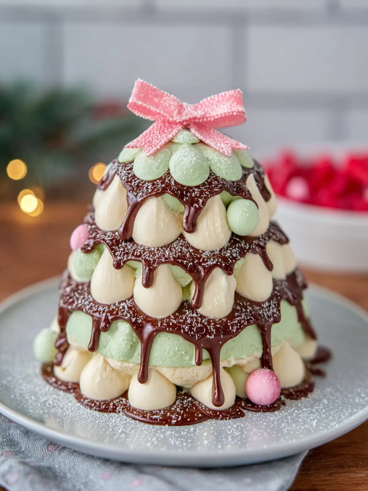 Christmas tree cake First Image