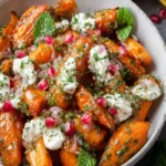 Roasted Carrot Salad with Honey Orange Dressing First Image