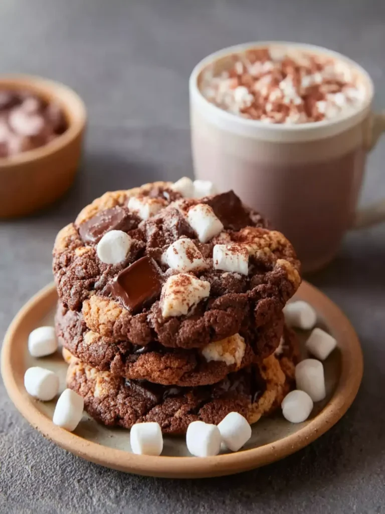 Hot Chocolate Cookies First Image