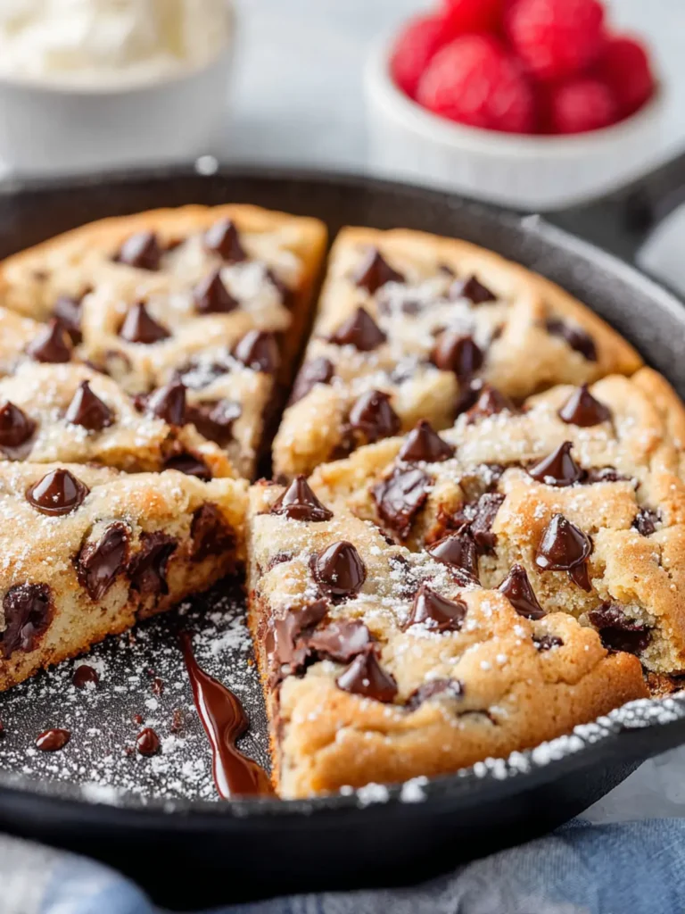 Cast Iron Skillet Cookie First Image