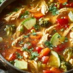 Chicken & Vegetable Mexican-Style Soup with Cilantro: A Comforting, Flavor-Packed Dinner First Image