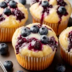Blueberry Protein Muffins: Easy High-Protein Breakfast First Image