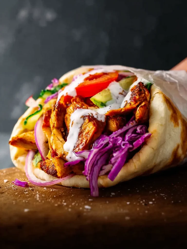 Chicken Shawarma Wrap First Image