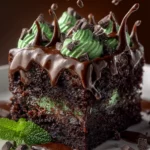 Chocolate Mint Poke Cake – Ultra Moist & Refreshing Dessert First Image