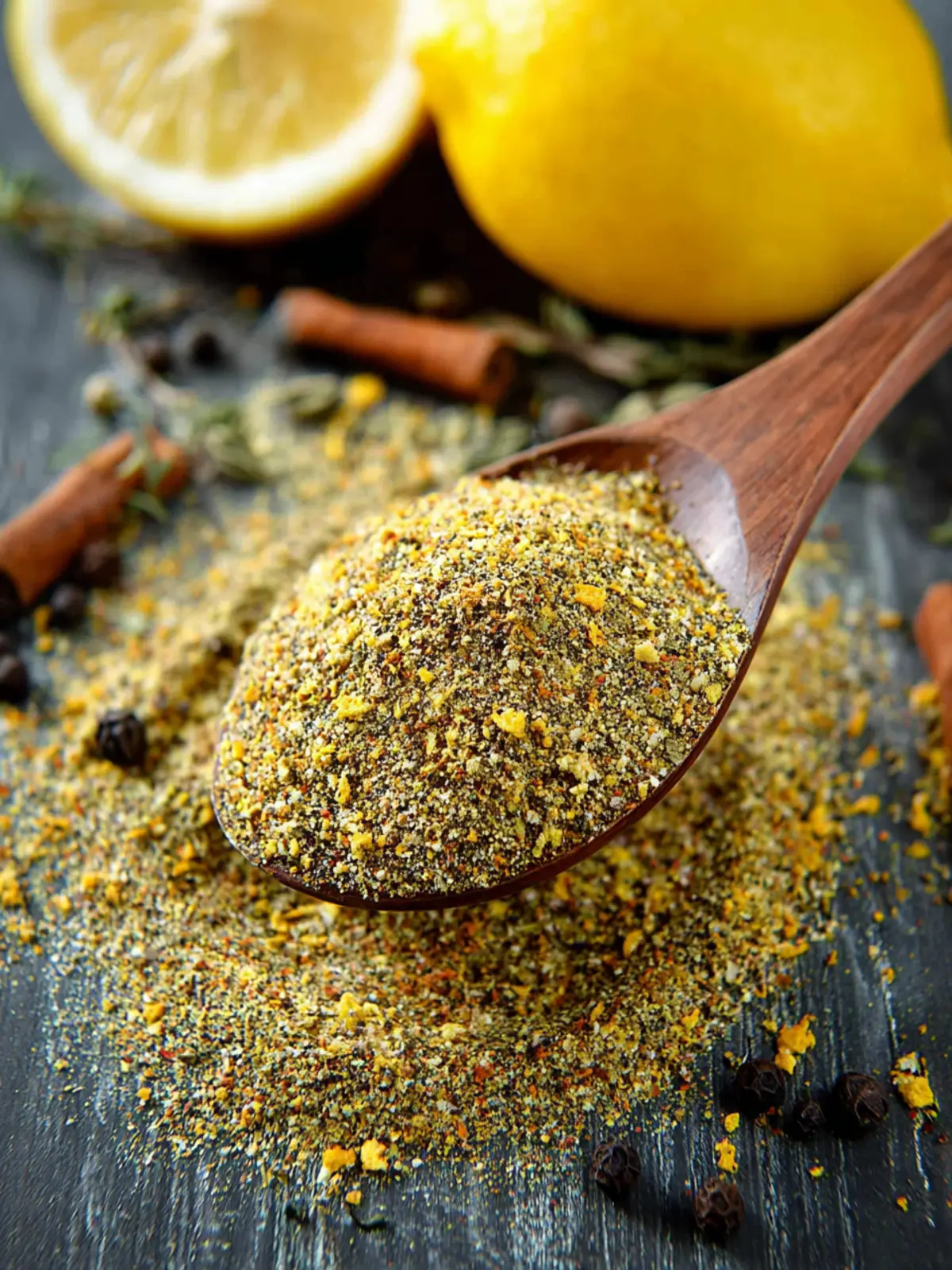 Homemade Lemon Pepper Seasoning Recipe First Image