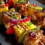 Pineapple Chicken Kabobs First Image