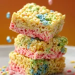 Spring Rice Krispie Treats First Image