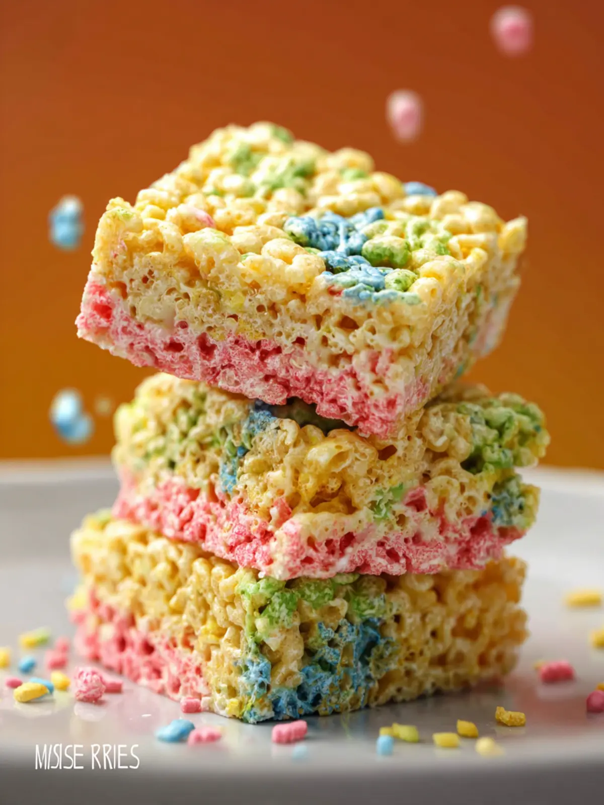 Spring Rice Krispie Treats First Image