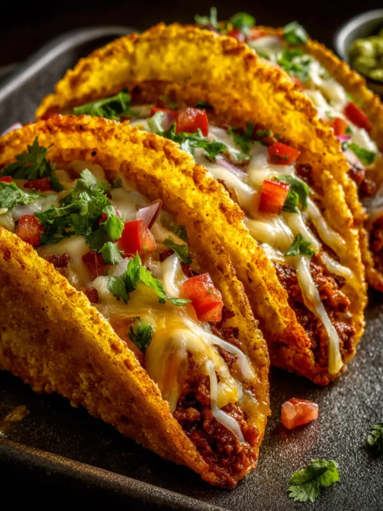 Oven-Baked Cheesy Tacos First Image