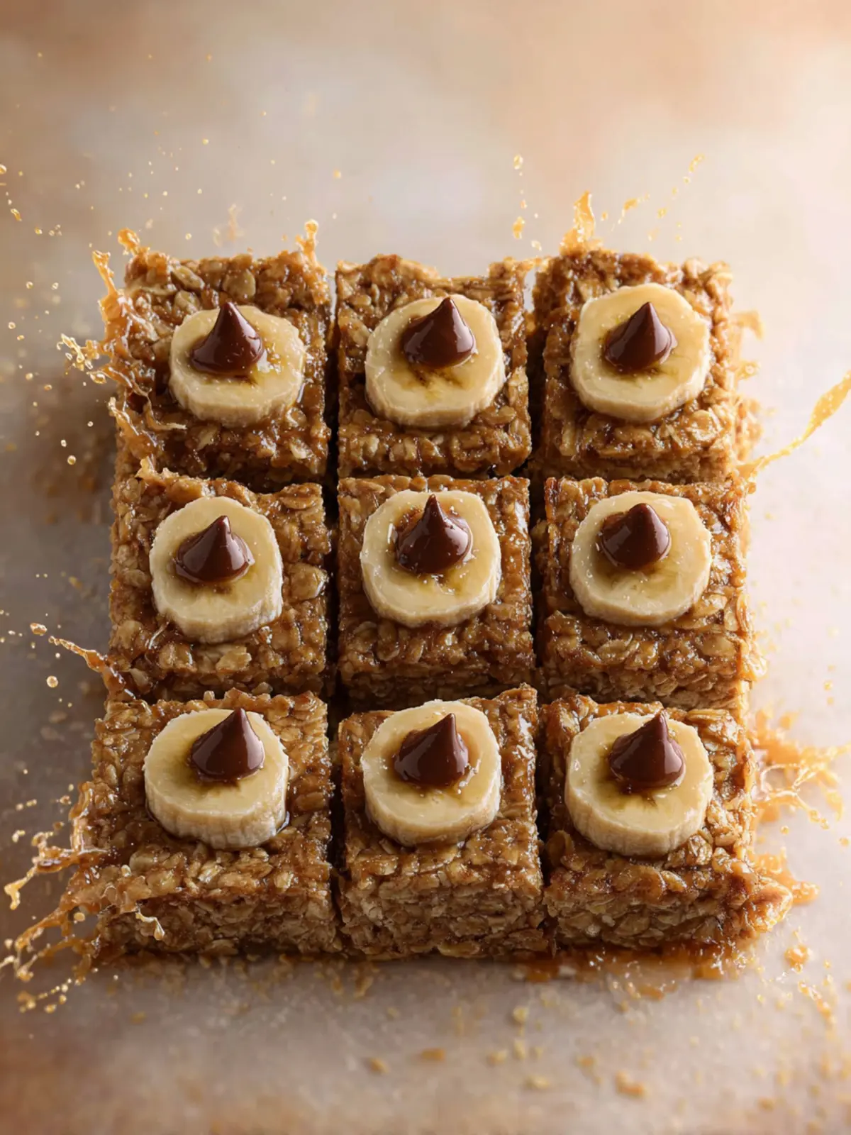 Banana Oatmeal Bars First Image