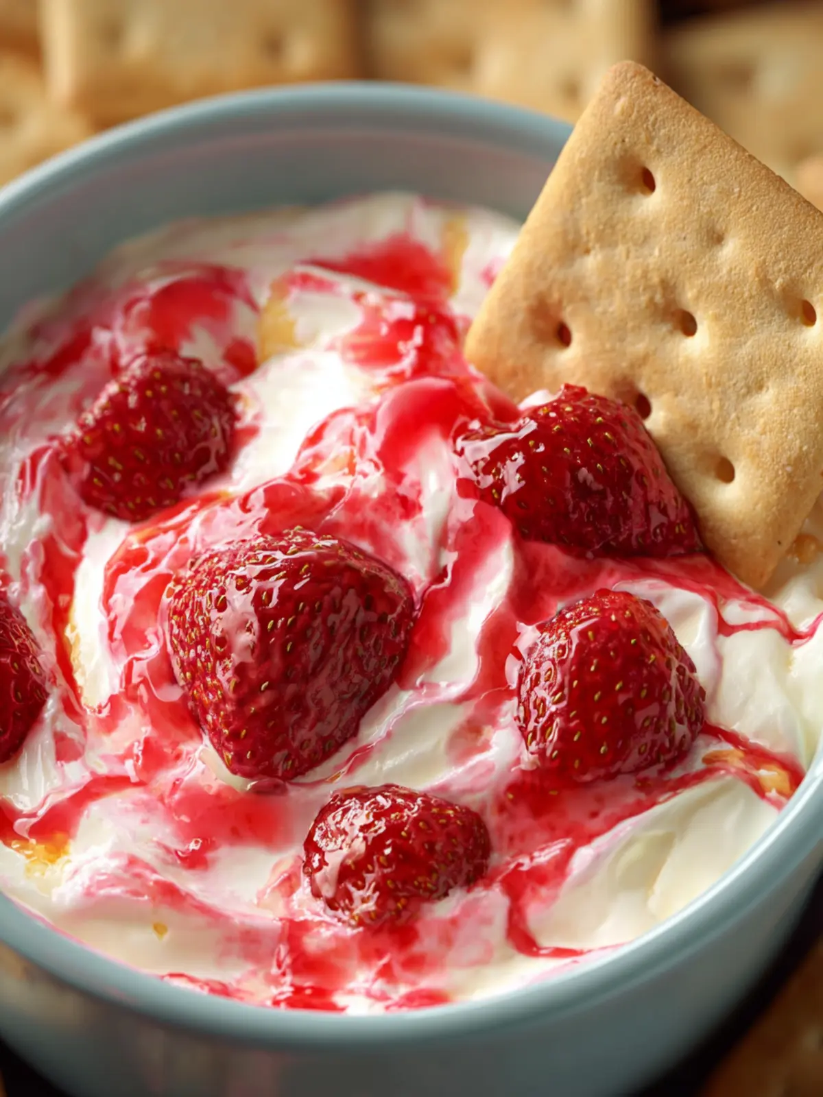 Strawberry Cheesecake Dip First Image