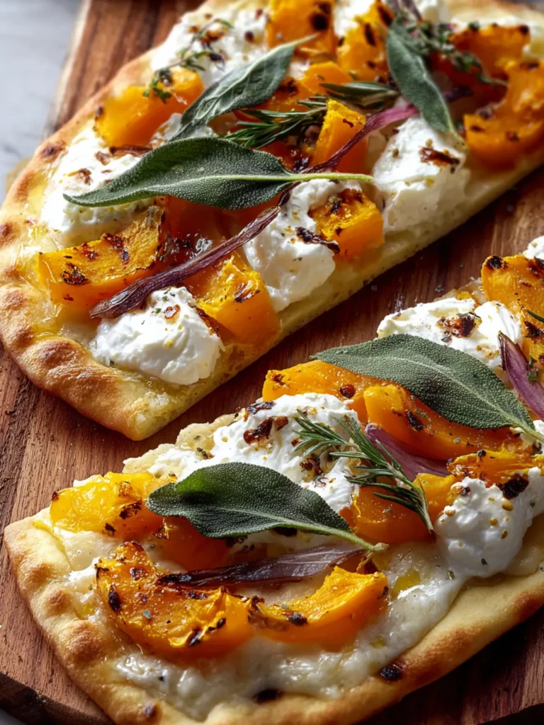 Indulge in Pumpkin Burrata Flatbread: A Cozy Delight First Image