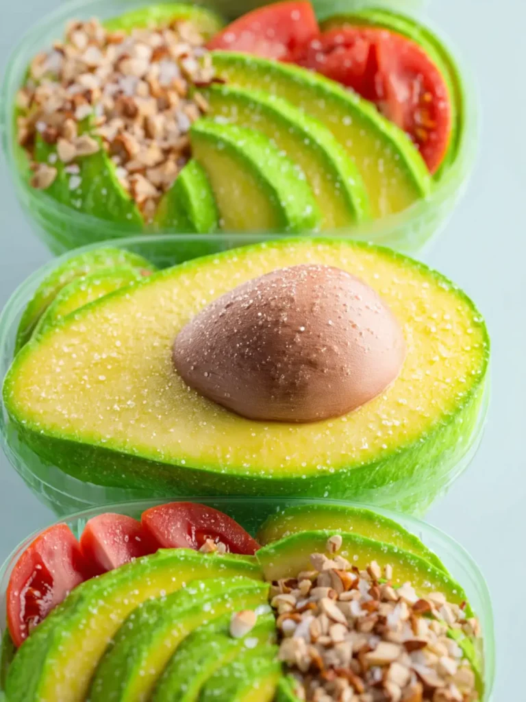 Avocado Keto Lunchbox Idea First Image