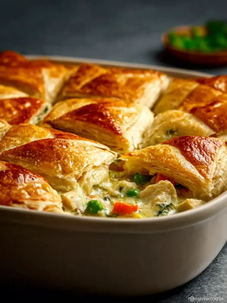 Chicken Pot Pie Casserole First Image