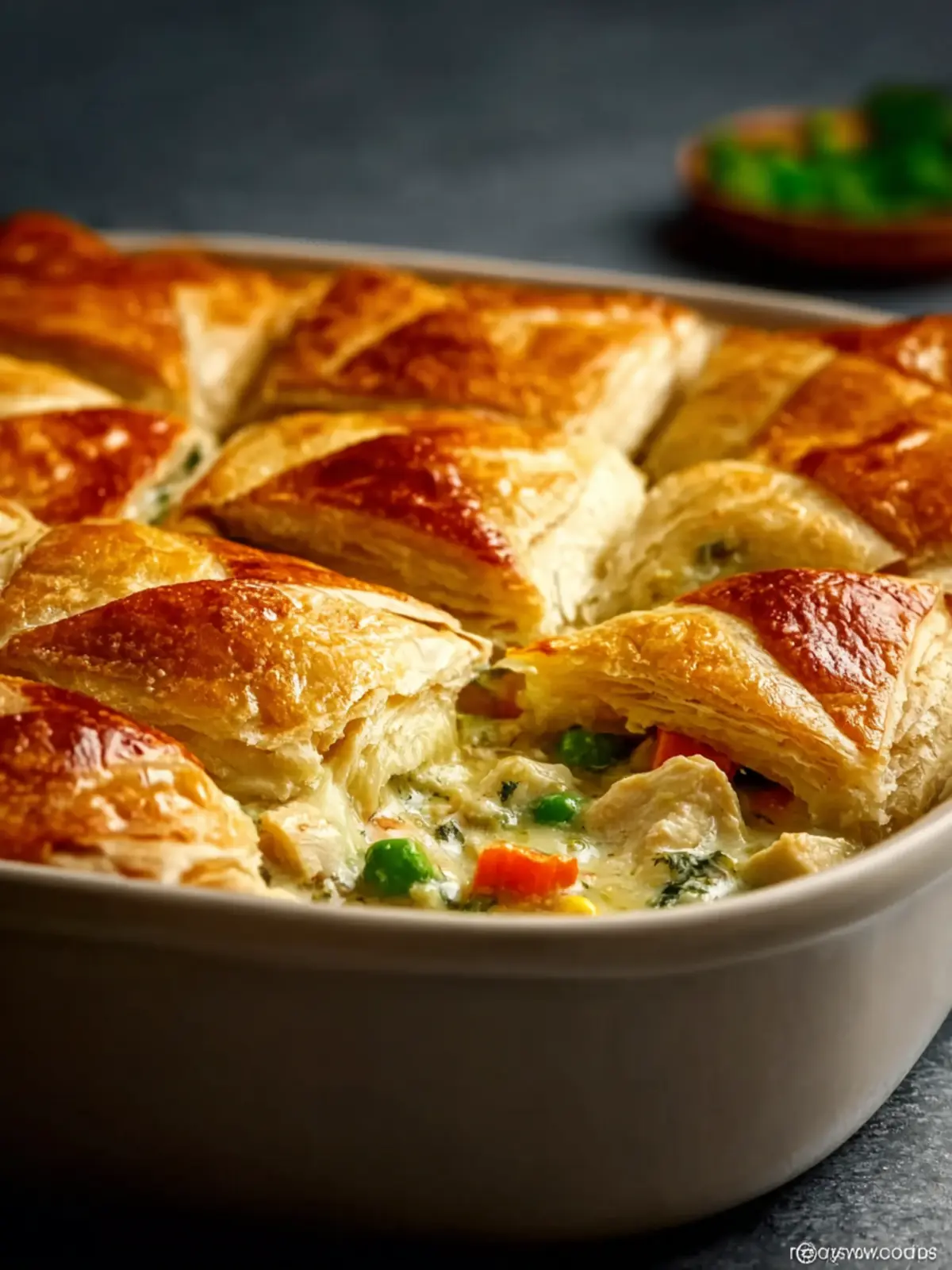 Chicken Pot Pie Casserole First Image