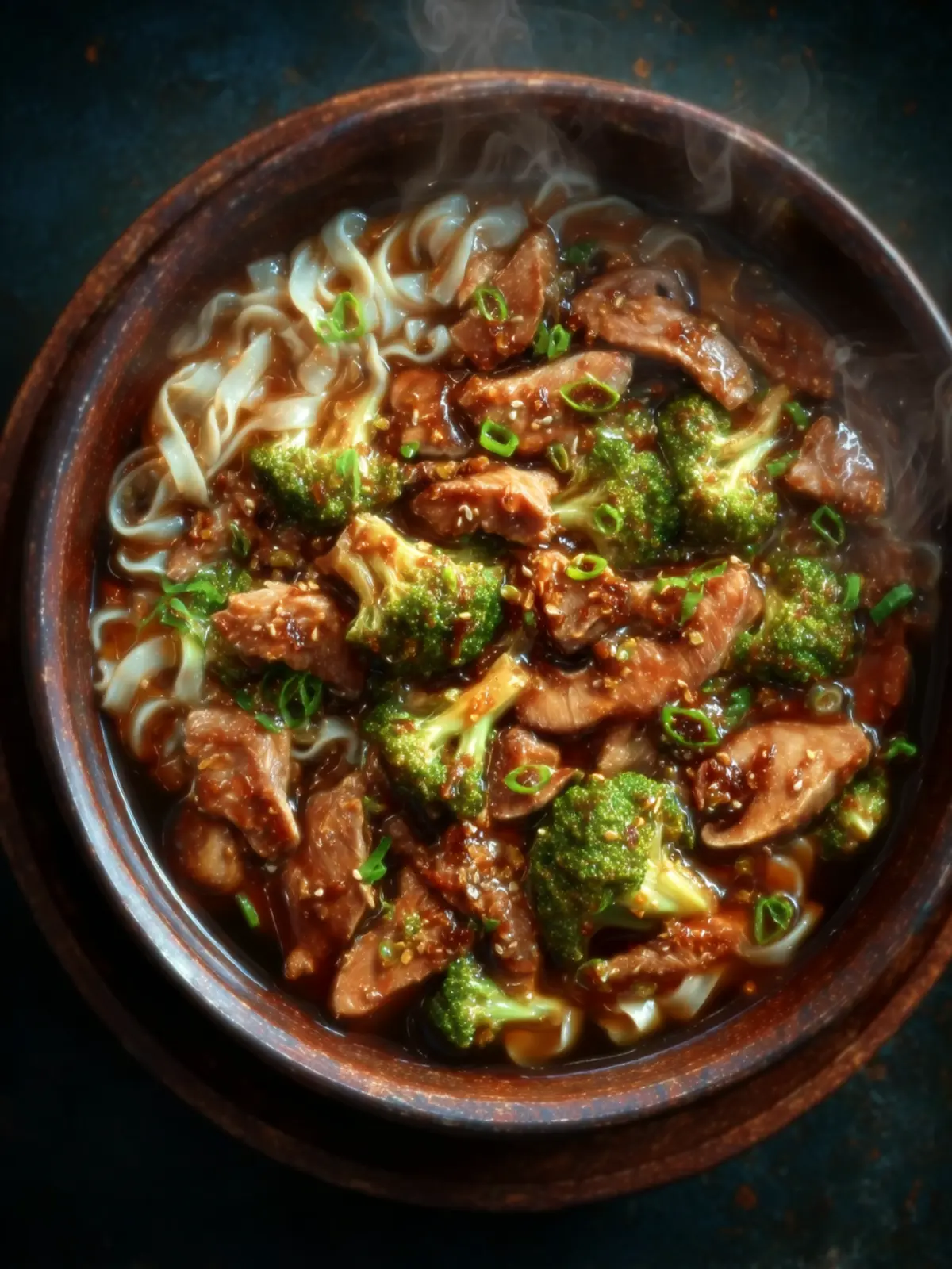 Ginger Garlic Chicken Noodle Soup First Image