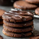 Irresistible Dark Chocolate Shortbread Cookies Recipe First Image