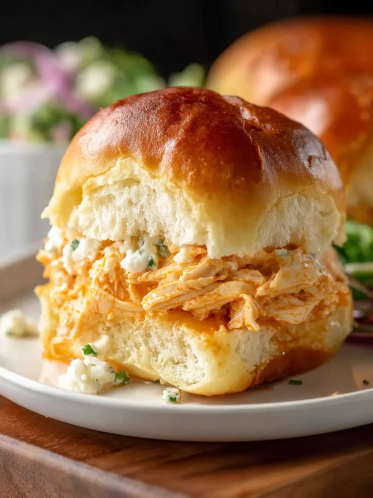 Buffalo Chicken Sliders First Image