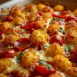 Pizza Tot Casserole First Image