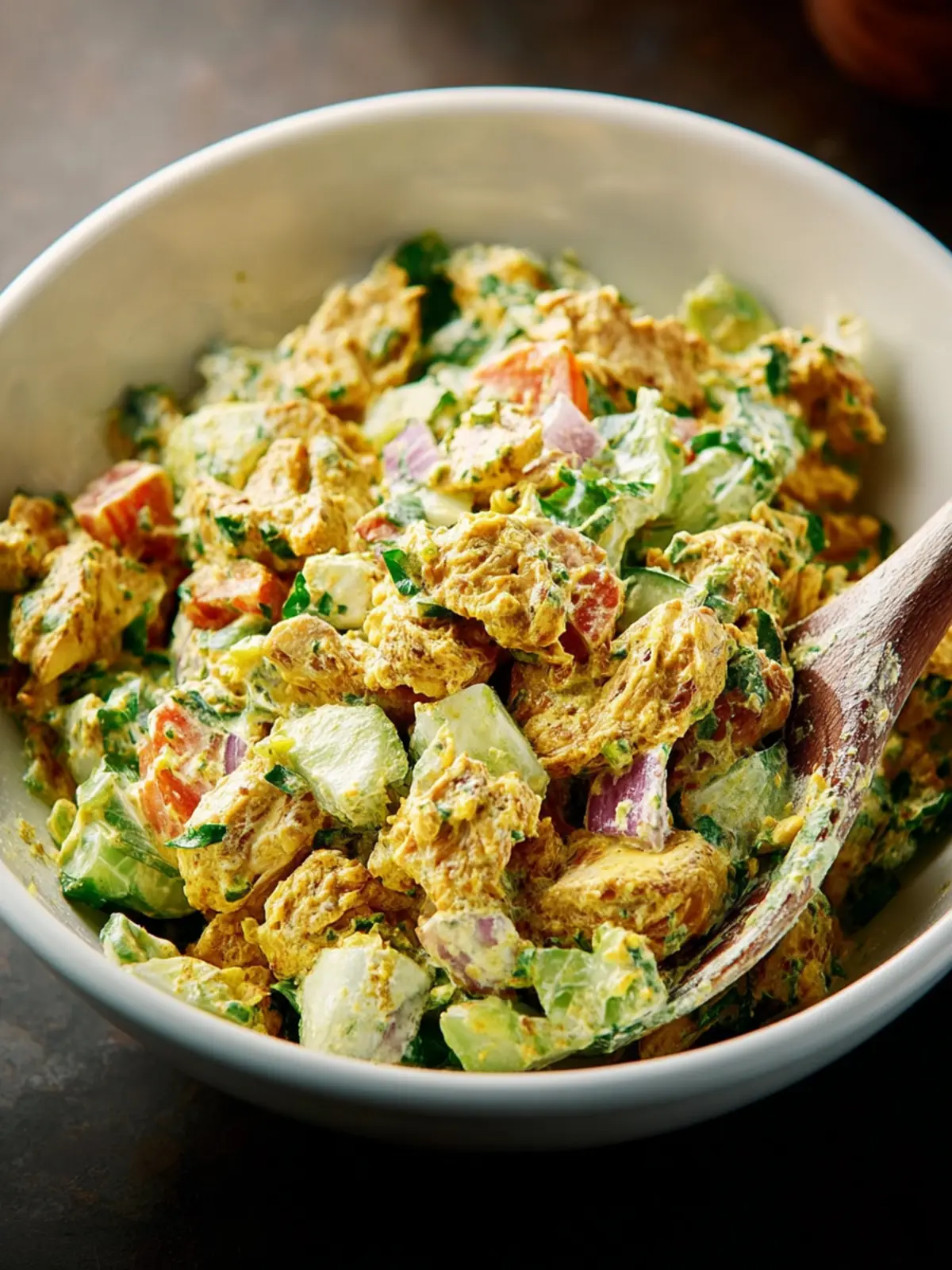 Curry Chicken Salad Recipe First Image